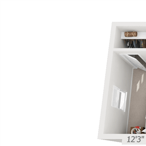 2 Bedroom Townhome with Drive Under Garage (expanded)